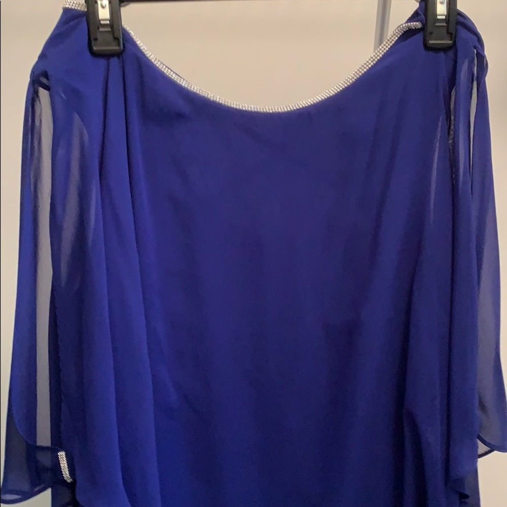 Dressy blue dress